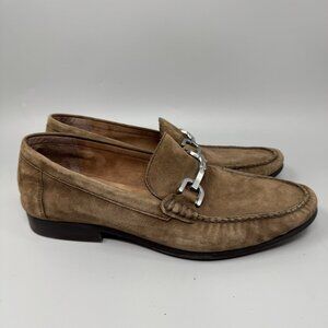 DONALD J PLINER Niles Men’s Bit Slip On Loafer Shoes Size 10.5 Brown